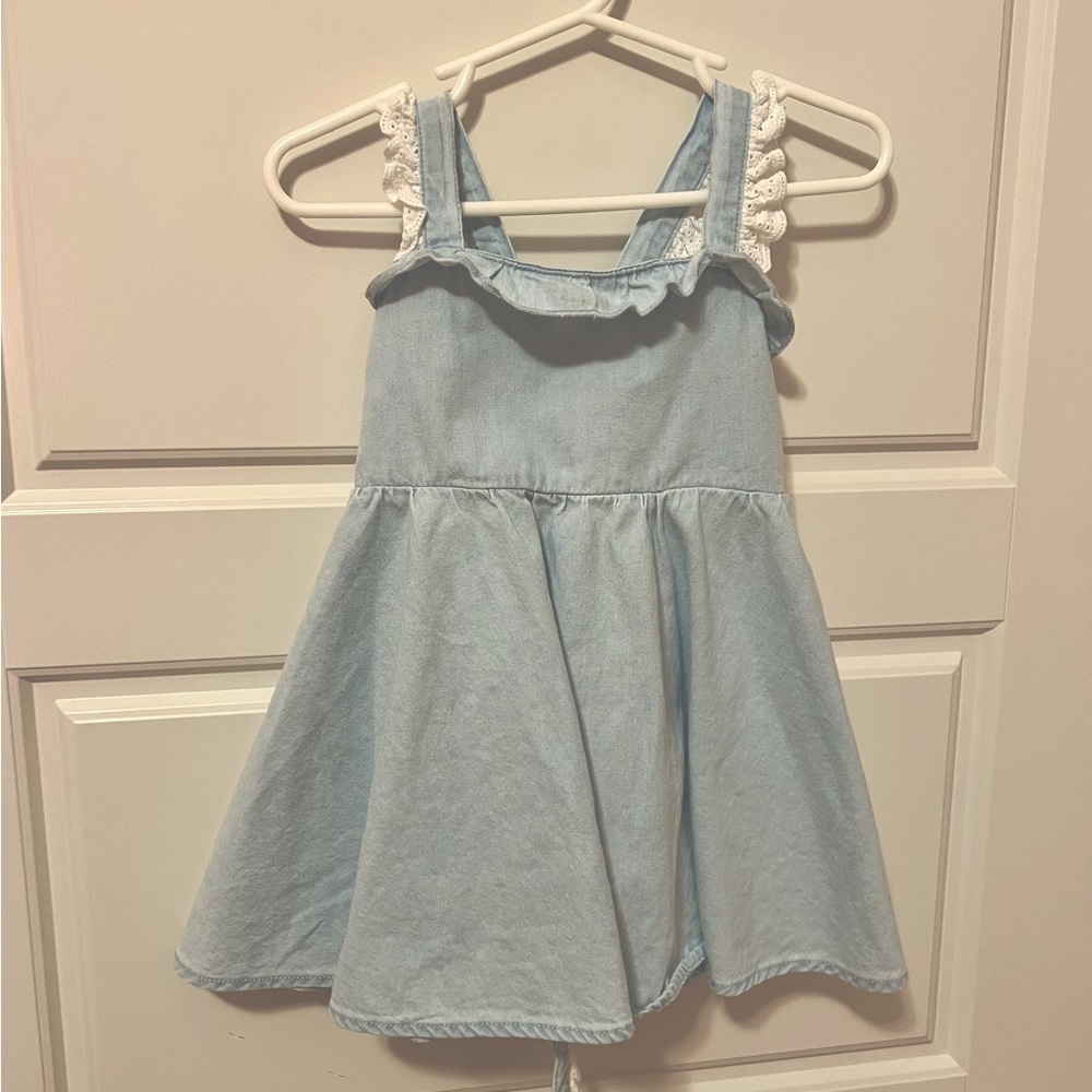 SweetHoney Denim Tunic - Light Wash - 2T